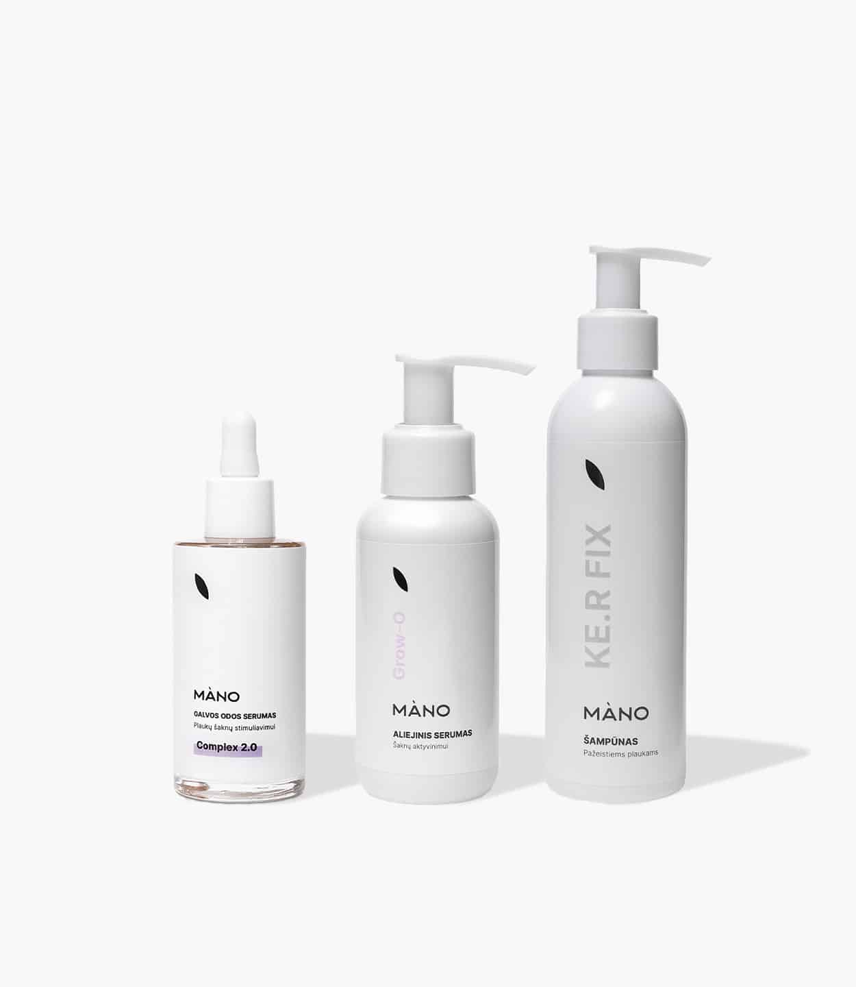 INTENSE GROW RITUALAS PLAUKAMS Šaknų stimuliavimas ir struktūros apsauga