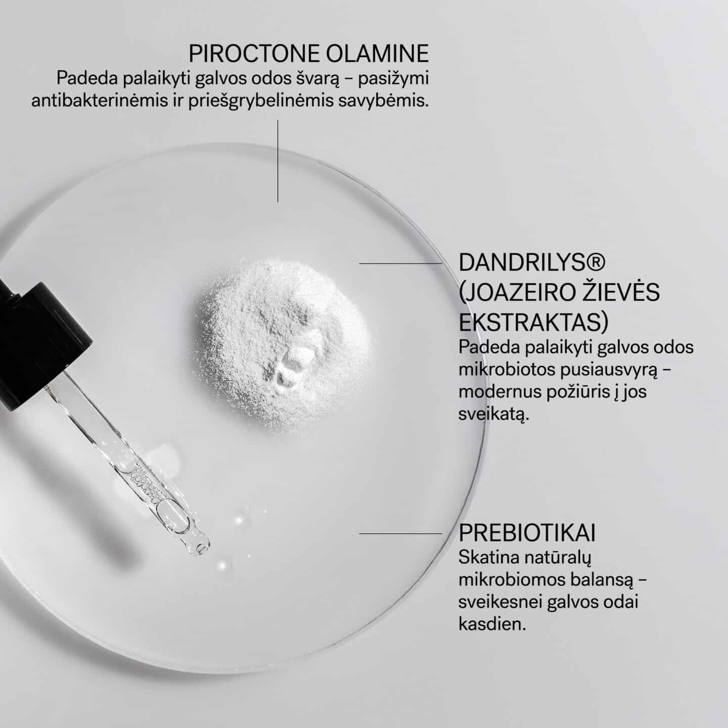 Dear Roots, Rūgštinis šveitiklis pleiskanojančiai, niežtinčiai galvos odai