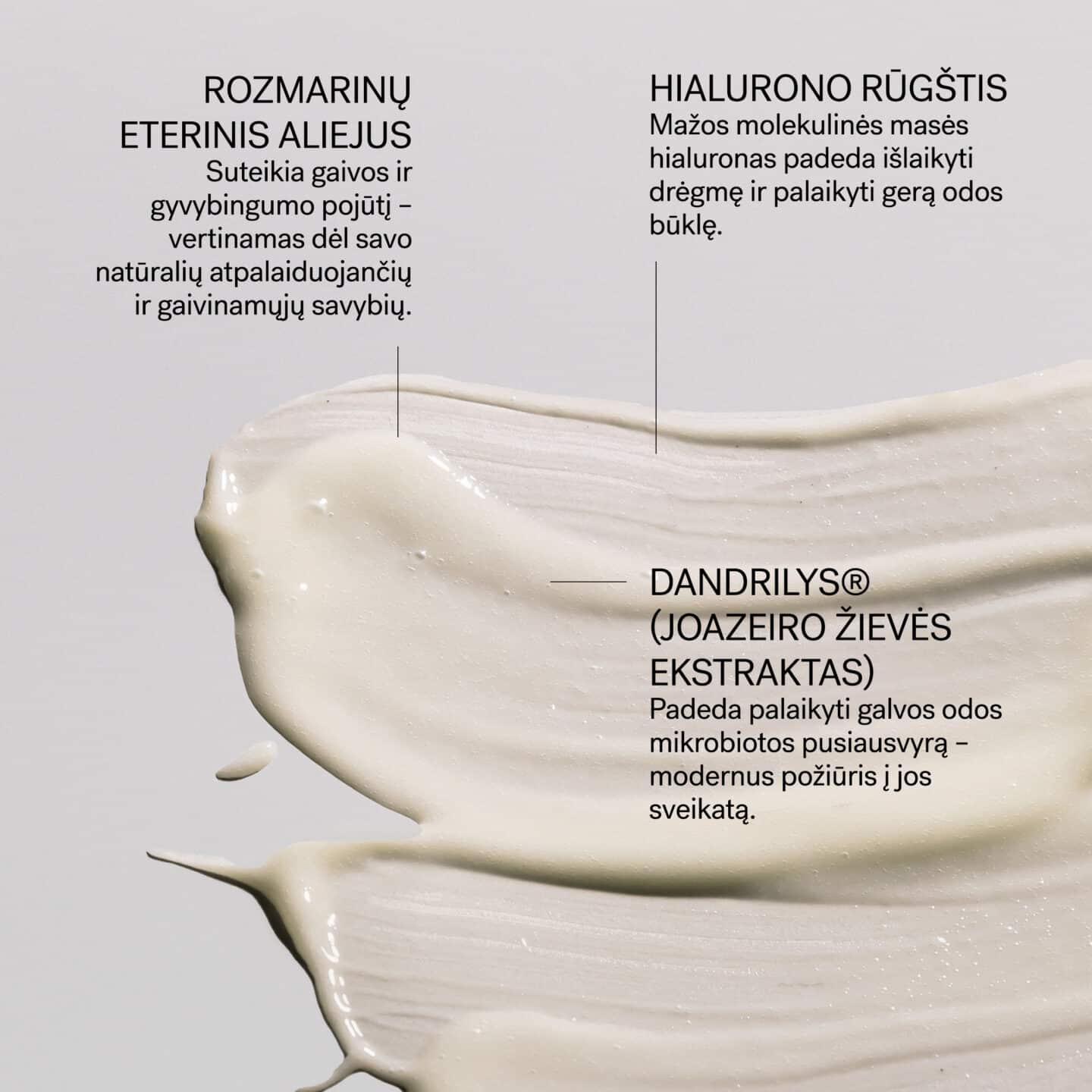 Dear Roots, kaukė sausai niežtinčiai galvos odai